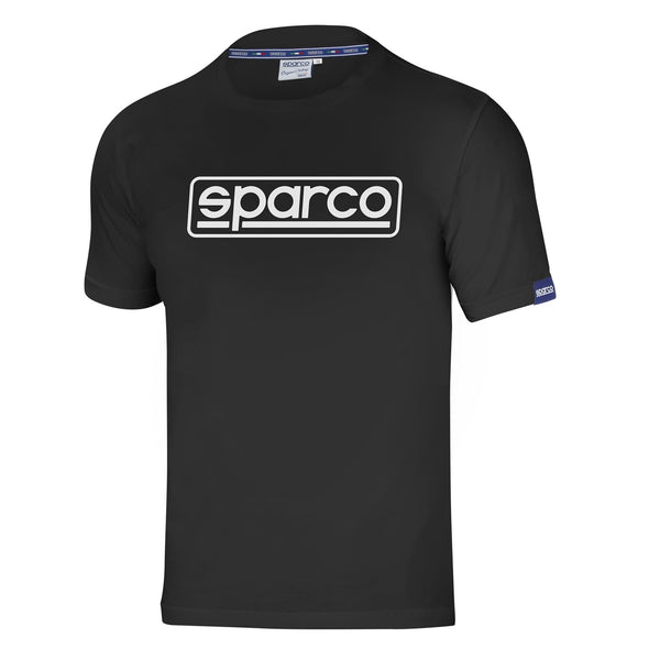 Sparco Frame T-Shirt - Wit/Zwart - Maat S-XXL