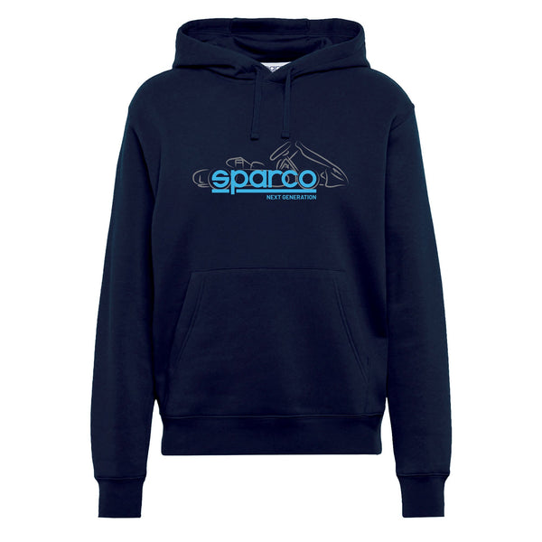 Sparco Kinderhoodie Next Generation Hoodie - Marineblauw