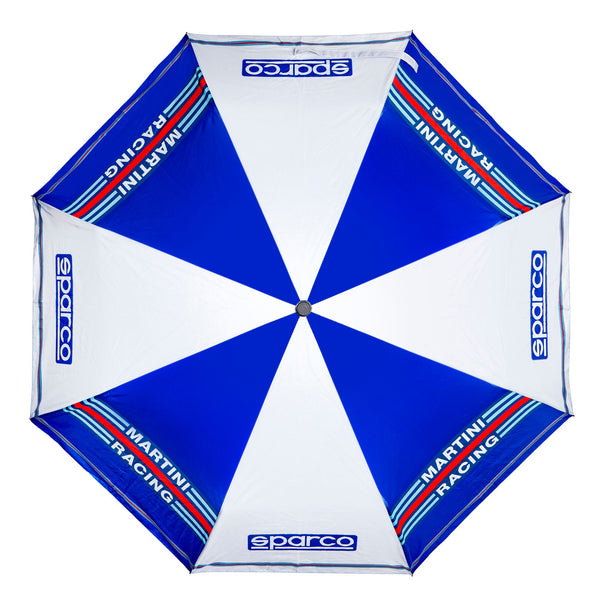 Sparco Martini Racing Opvouwbare Paraplu Martini Racing - Zwart