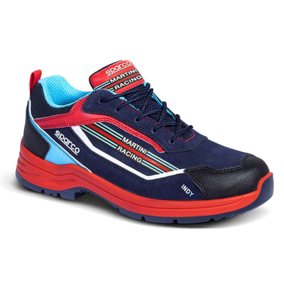 Sparco Martini Racing Indy Sanremo Werkschoenen S3 ESD Unisex Blauw
