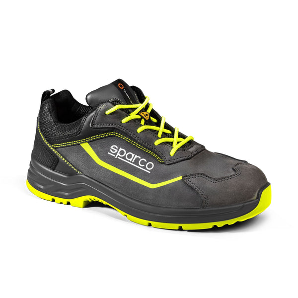 Sparco Werkschoenen S3S Indy Conor ESD Unisex Donkergrijs/Fluogeel