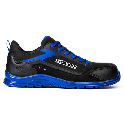 Sparco Werkschoenen S3S Nitro Sami Unisex Zwart/Blauw