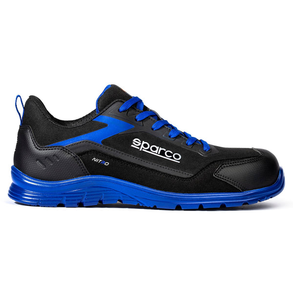 Sparco Werkschoenen S3S Nitro Sami Unisex Zwart/Blauw