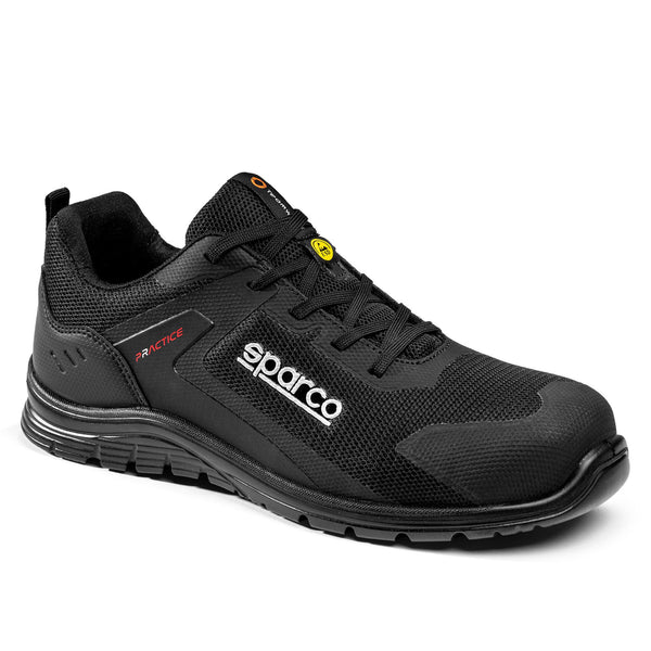 Sparco Werkschoenen S1PS Practice Kyffin ESD Sneaker Unisex Zwart
