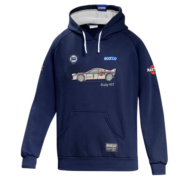 Sparco Martini Racing Lancia Martini 037 Hoodie - Marineblauw