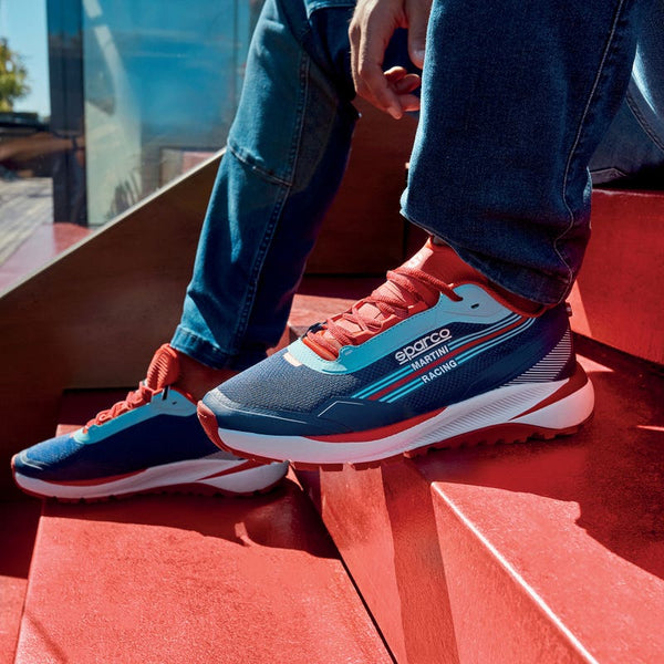 Sparco S-Run Martini-R Sneakers - Marineblauw
