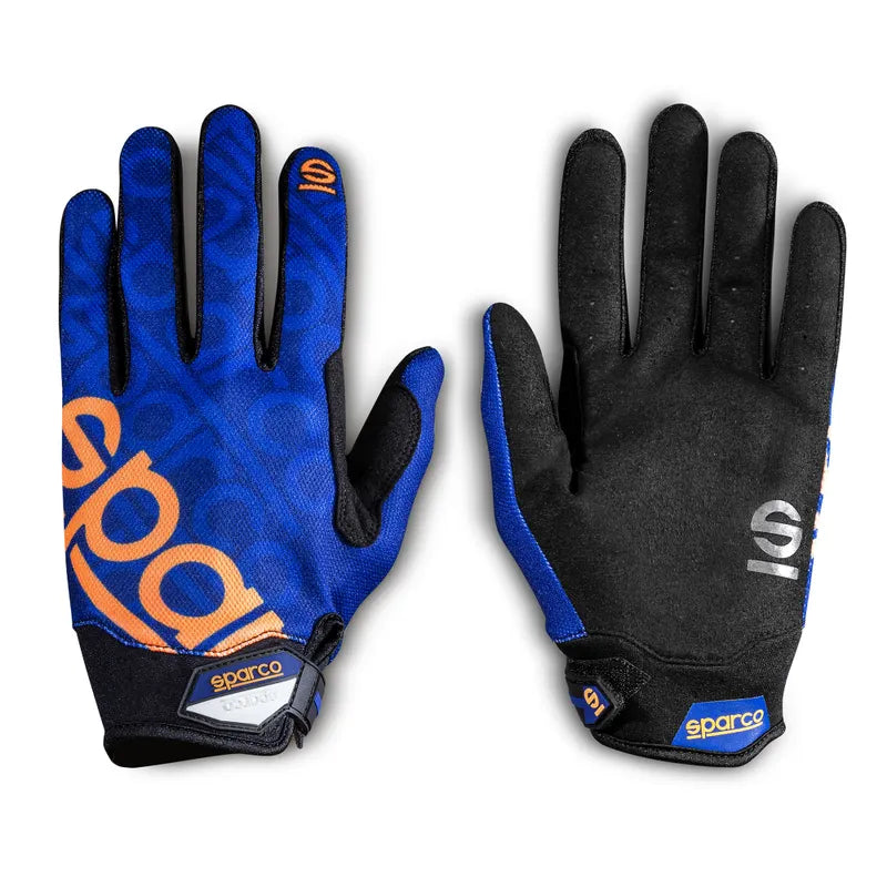 Sparco MECA 3 Monteurshandschoenen - Blauw/Oranje