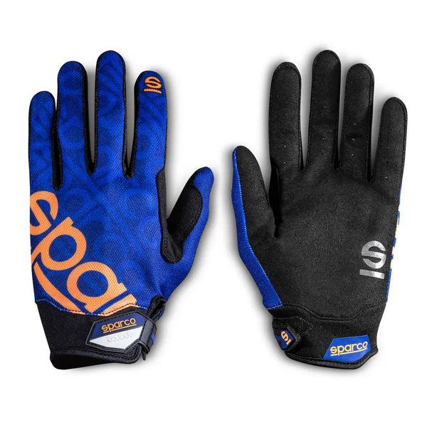 Sparco MECA 3 Monteurshandschoenen - Blauw/Oranje