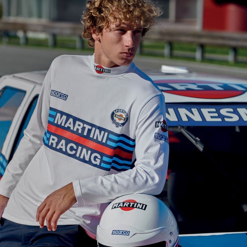 Sparco Martini Racing Coltrui Martini Racing Longsleeve - Wit