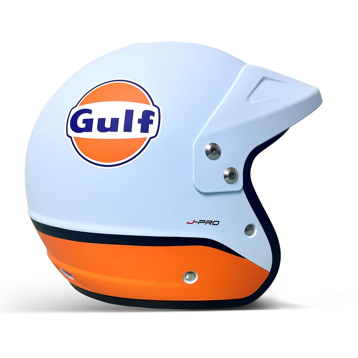 Sparco Gulf J-Pro ECE 22.06 Gulf Helm - Blauw/Oranje