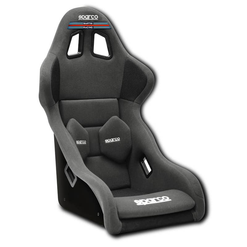Sparco Martini Racing Racestoel Pro 2000 QRT Martini Racing Grijs Auto-accessoire - Grijs