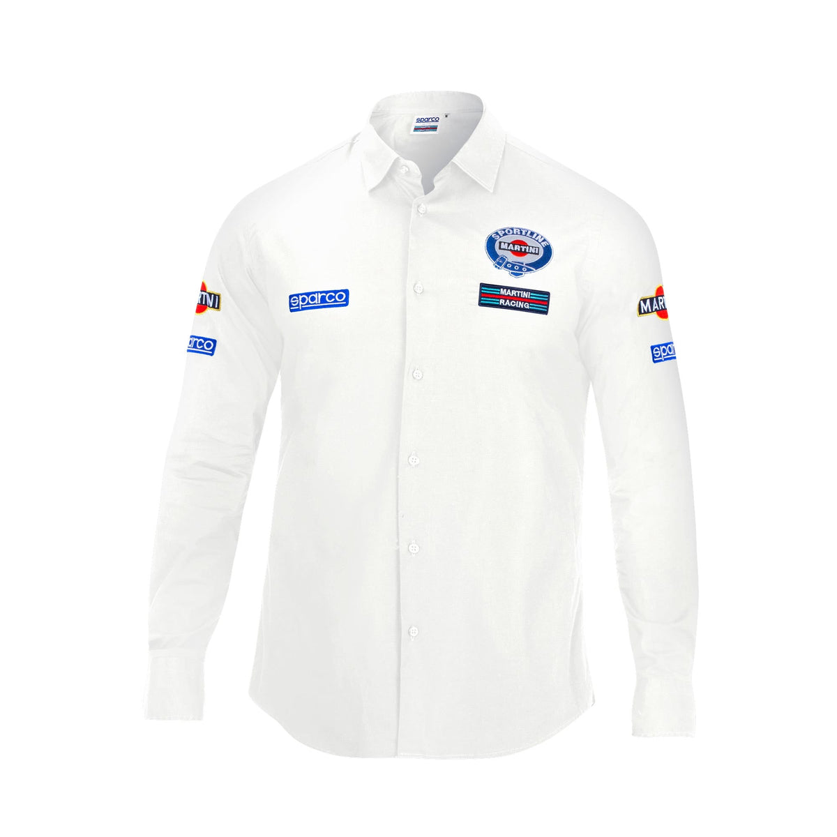 Sparco Martini Racing Overhemd - Wit