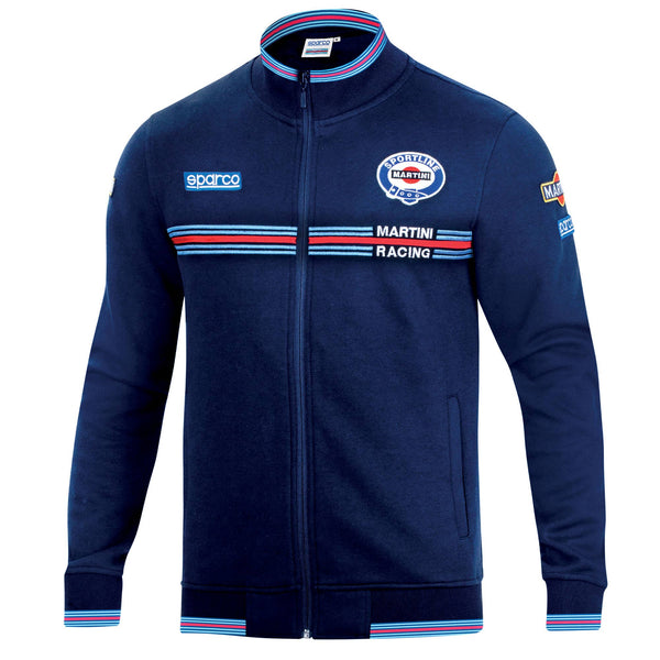 Sparco Full Zip Martini Racing BL Sweater
