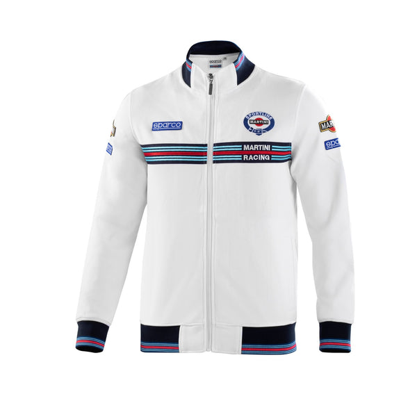 Sparco Full Zip Martini Racing Sweater - Wit