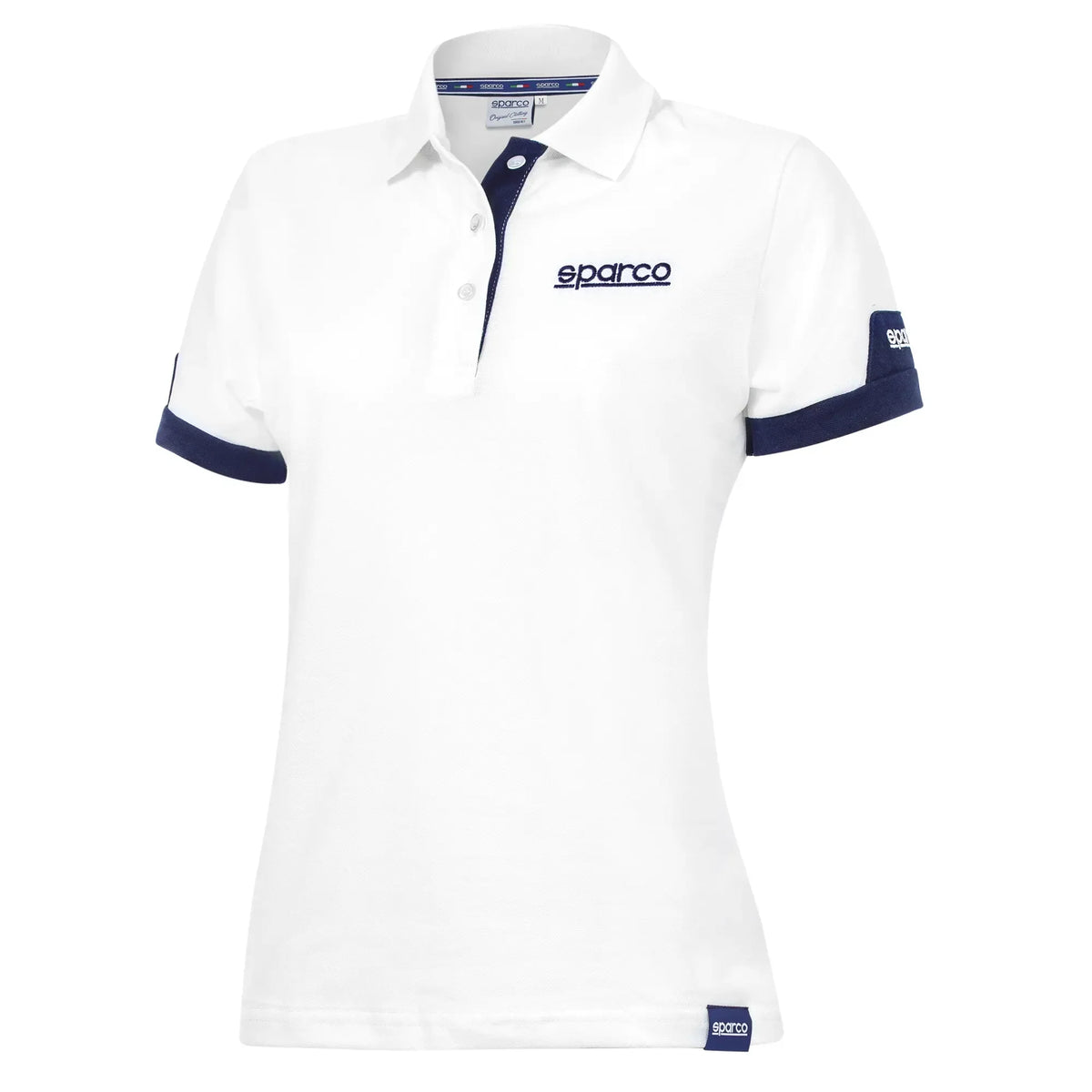 Sparco Corporate Dames Poloshirt - Wit