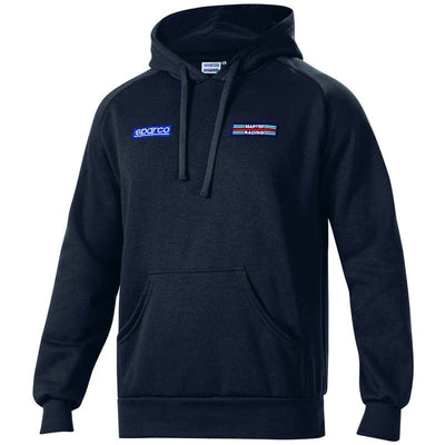Sparco Hoodie met Capuchon Martini Racing Big Stripes