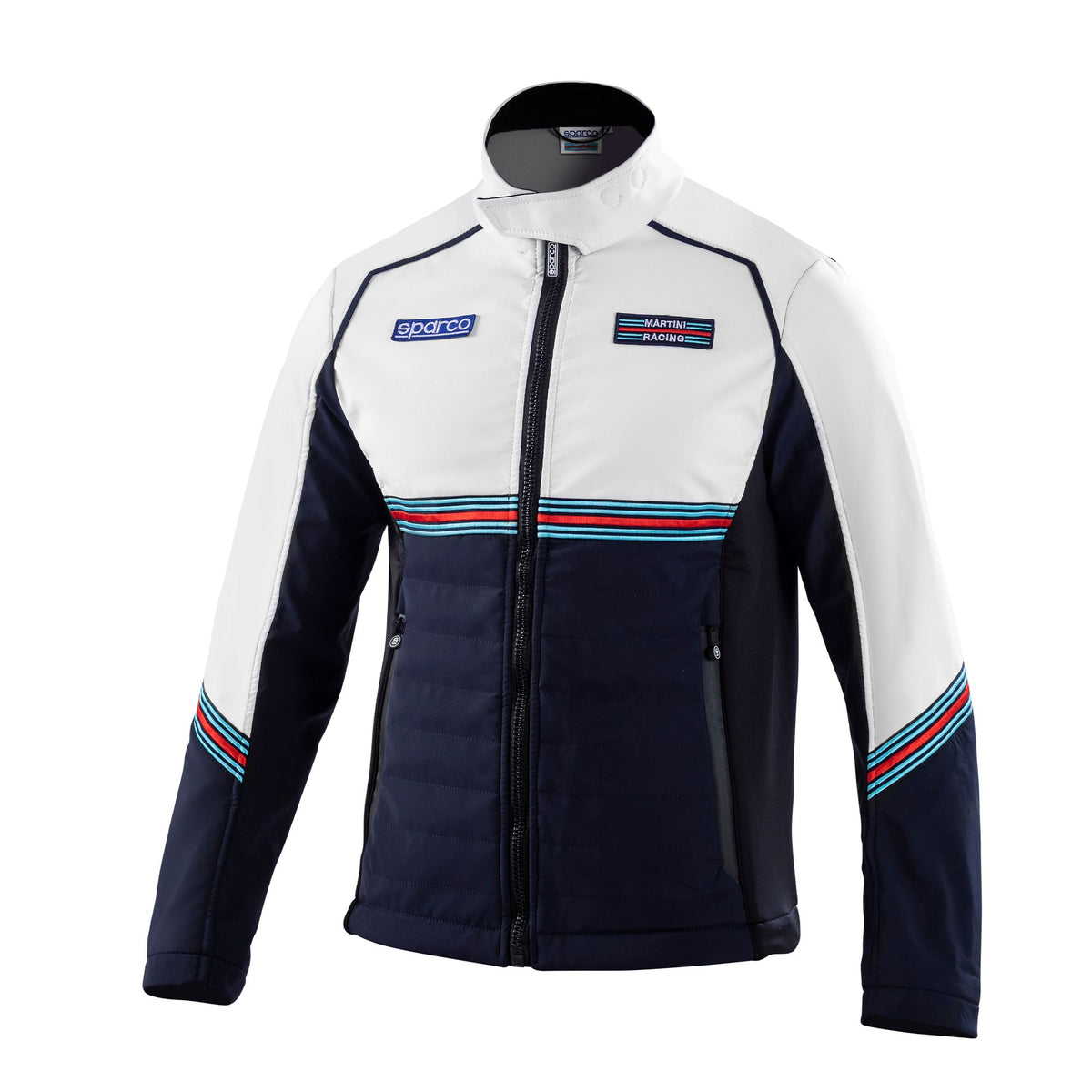 Sparco Martini Racing Martini Racing Softshell Jas - Zwart - Maat S-XXL