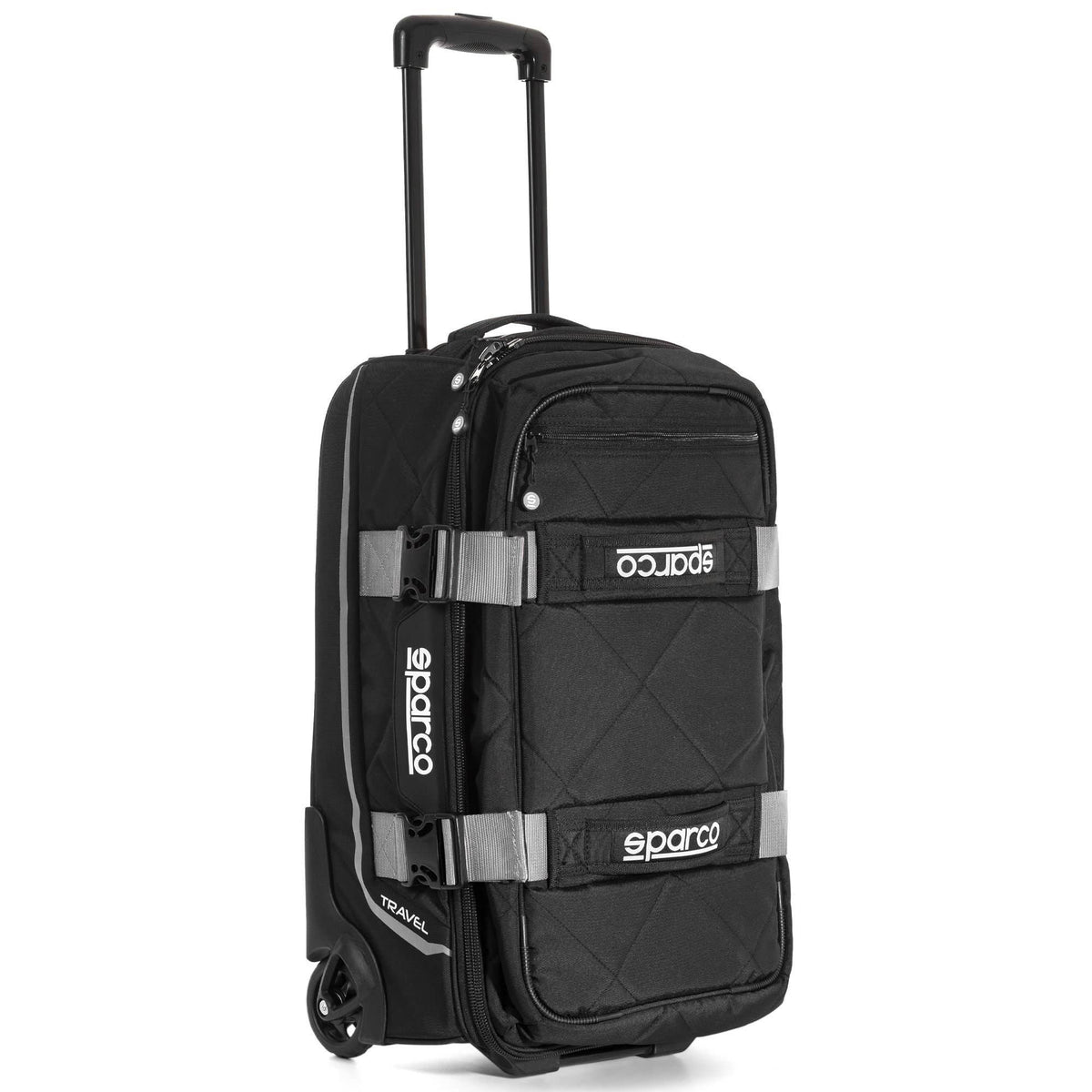 Sparco Travel Tas - Zwart/Zilver