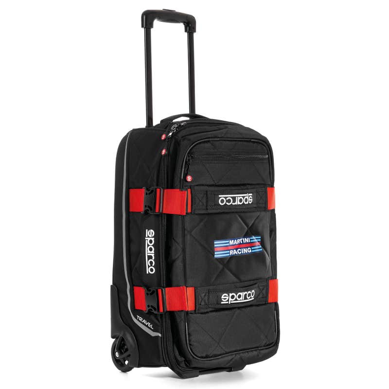 Sparco Martini Racing Travel Martini-R Tas - Zwart/Rood