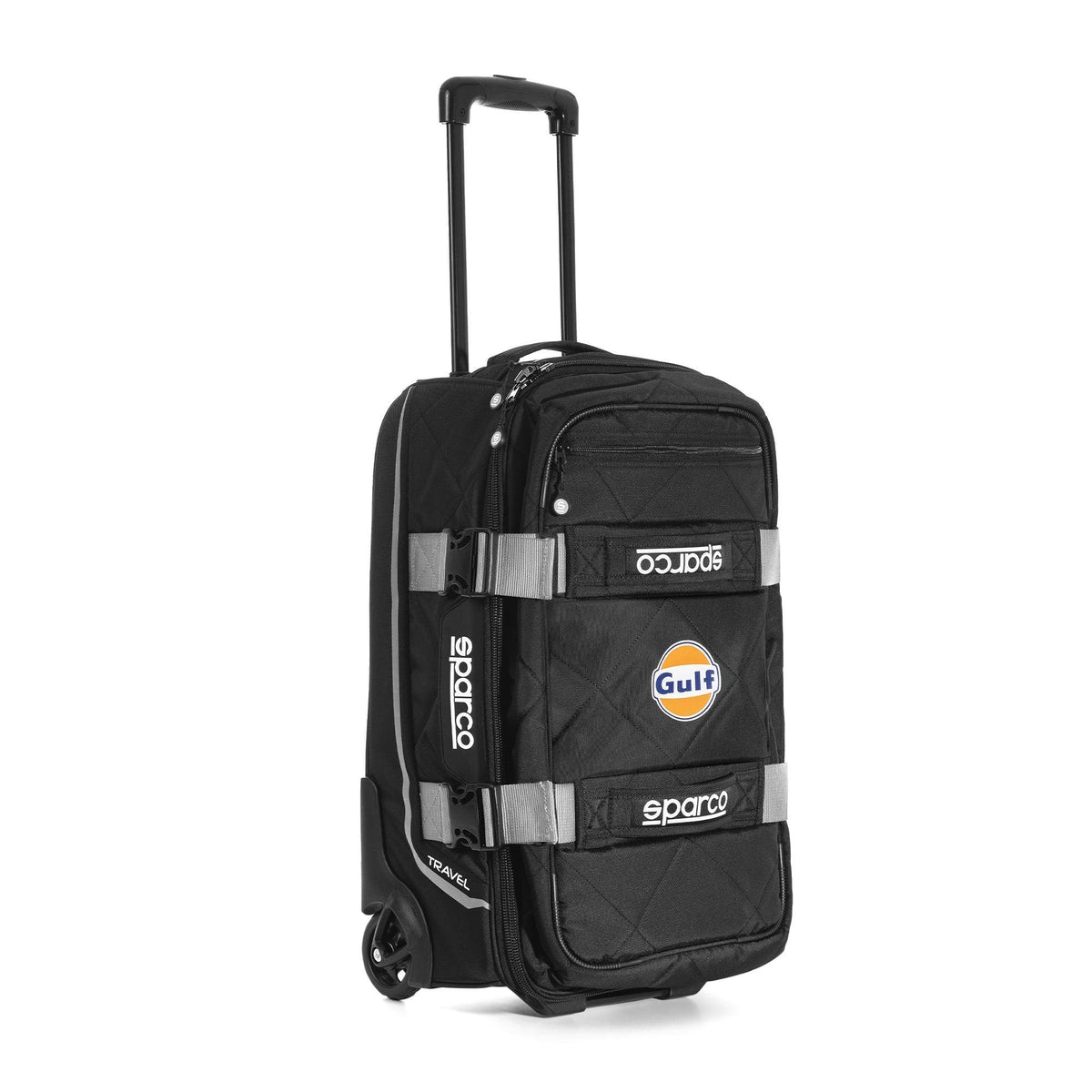 Sparco Gulf Travel Trolley Reiskoffer - Zwart