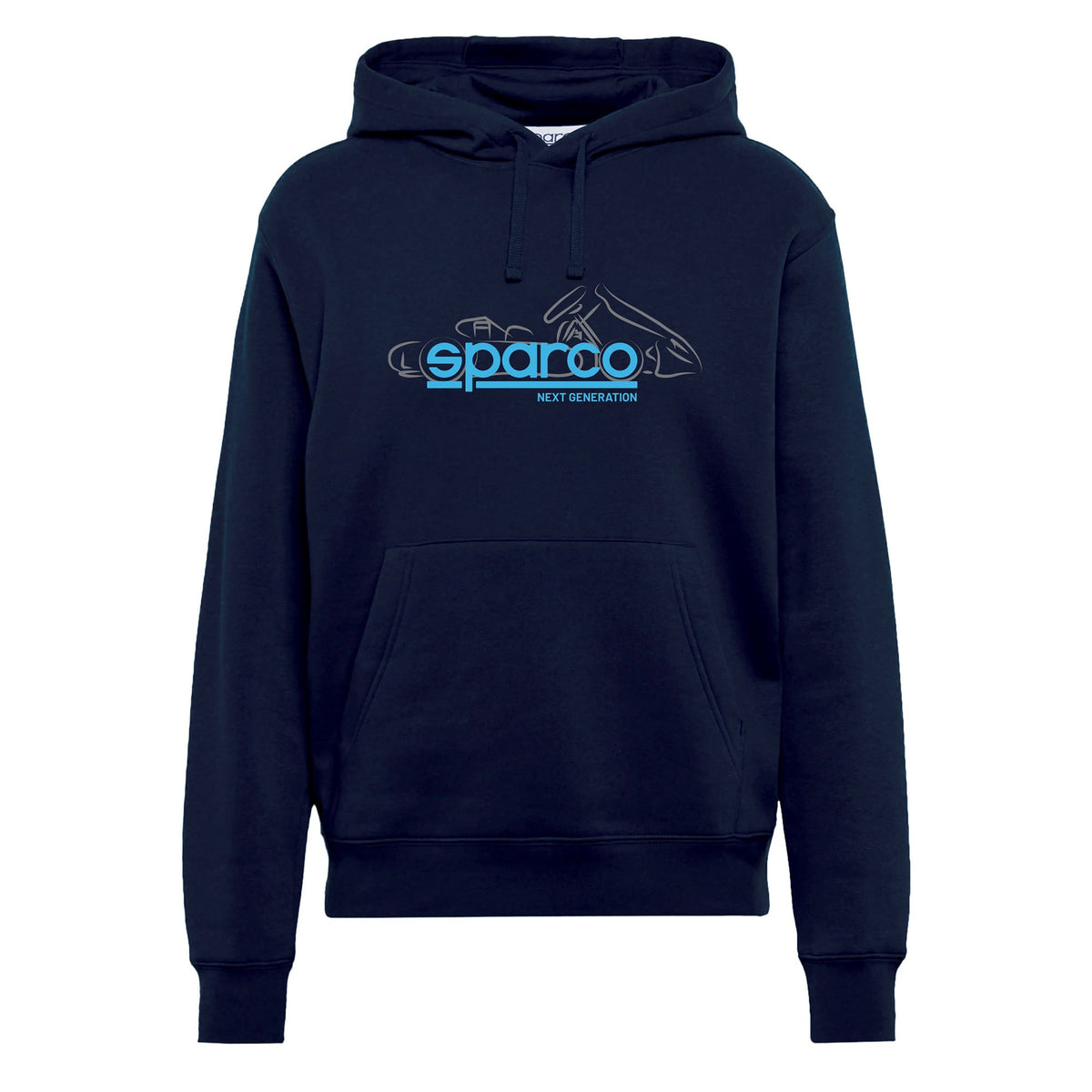Sparco Kinderhoodie Next Generation Hoodie - Marineblauw