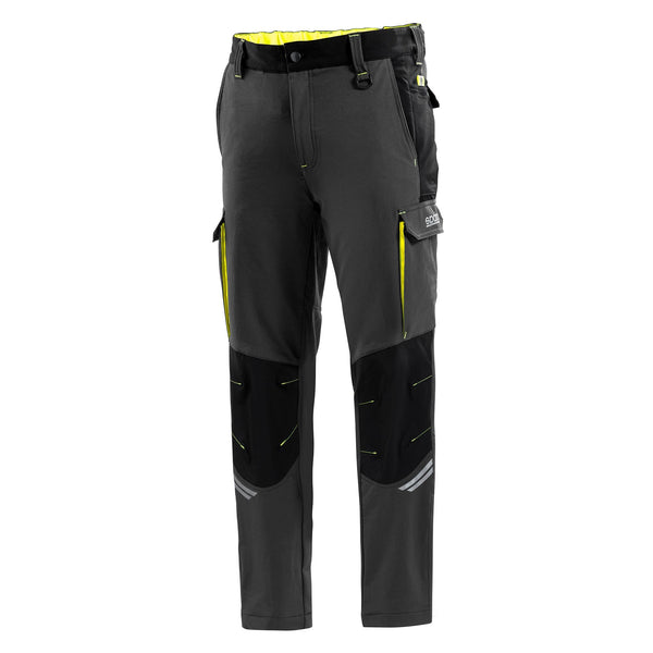 Sparco Tech Oregon Werkbroek - Marineblauw/Fluo-oranje