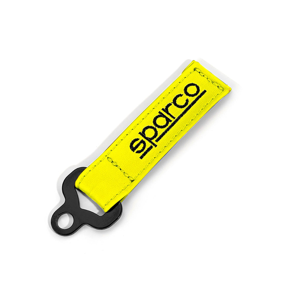 Sparco Leer Sleutelhanger - Fluogeel