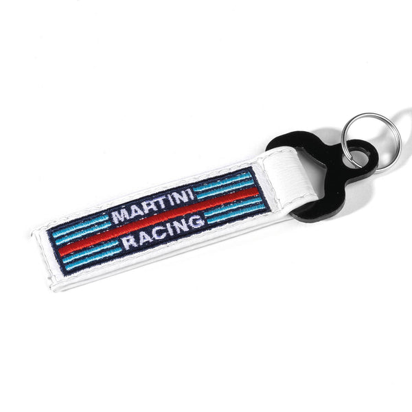 Sparco Martini Racing Leer Martini Racing Sleutelhanger - Wit