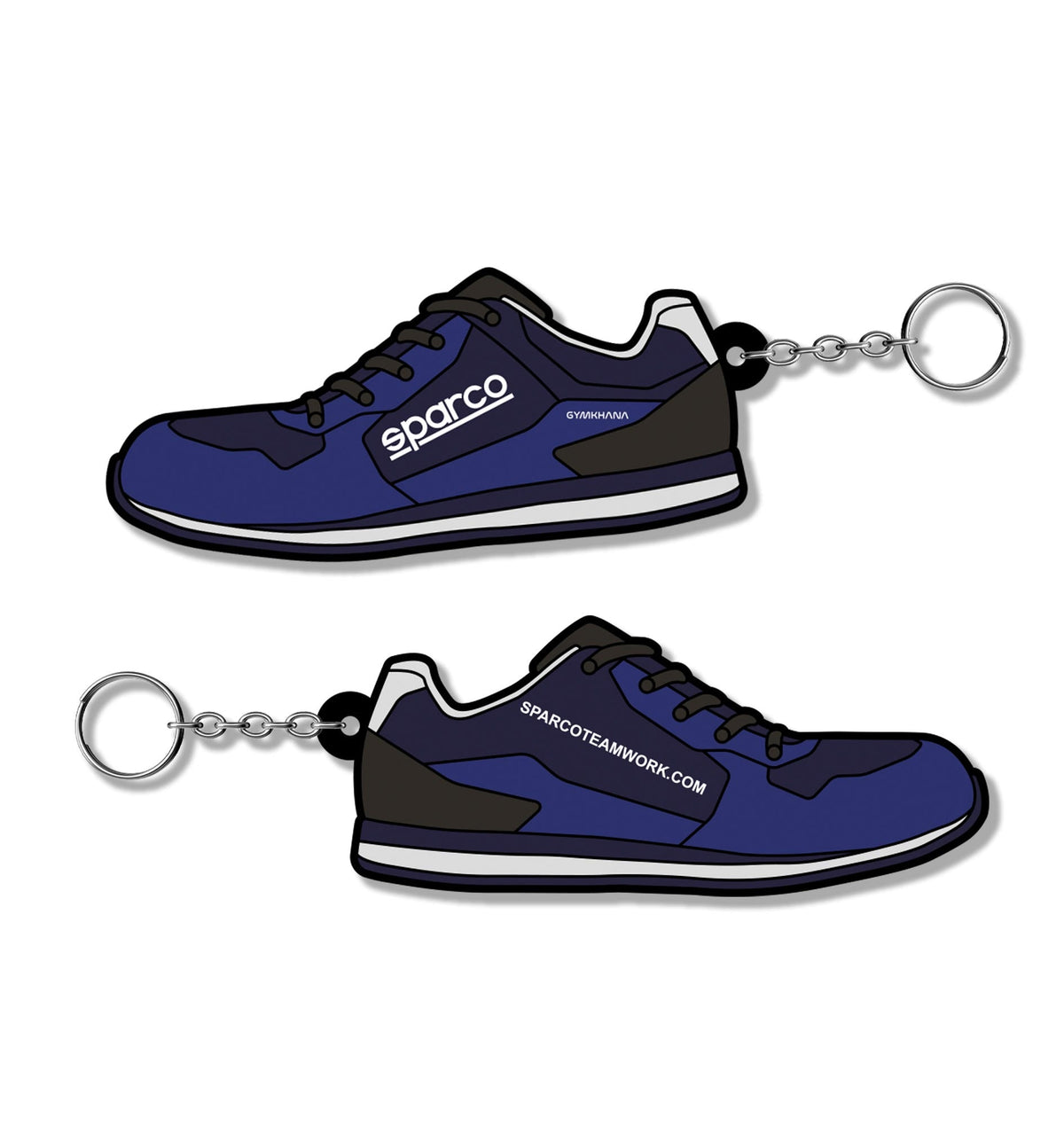 Sparco Logo Gymkhana Sleutelhanger - Multicolor