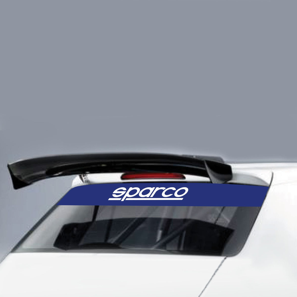 Sparco Zonnescherm Auto Achterruit - Blauw