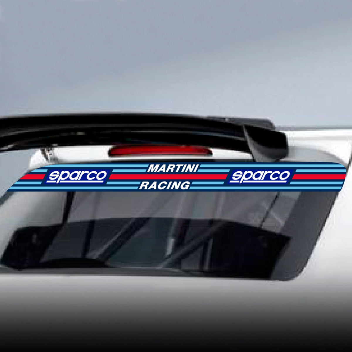 Sparco Zonnescherm Auto Achterruit Martini Racing - Martini Racing