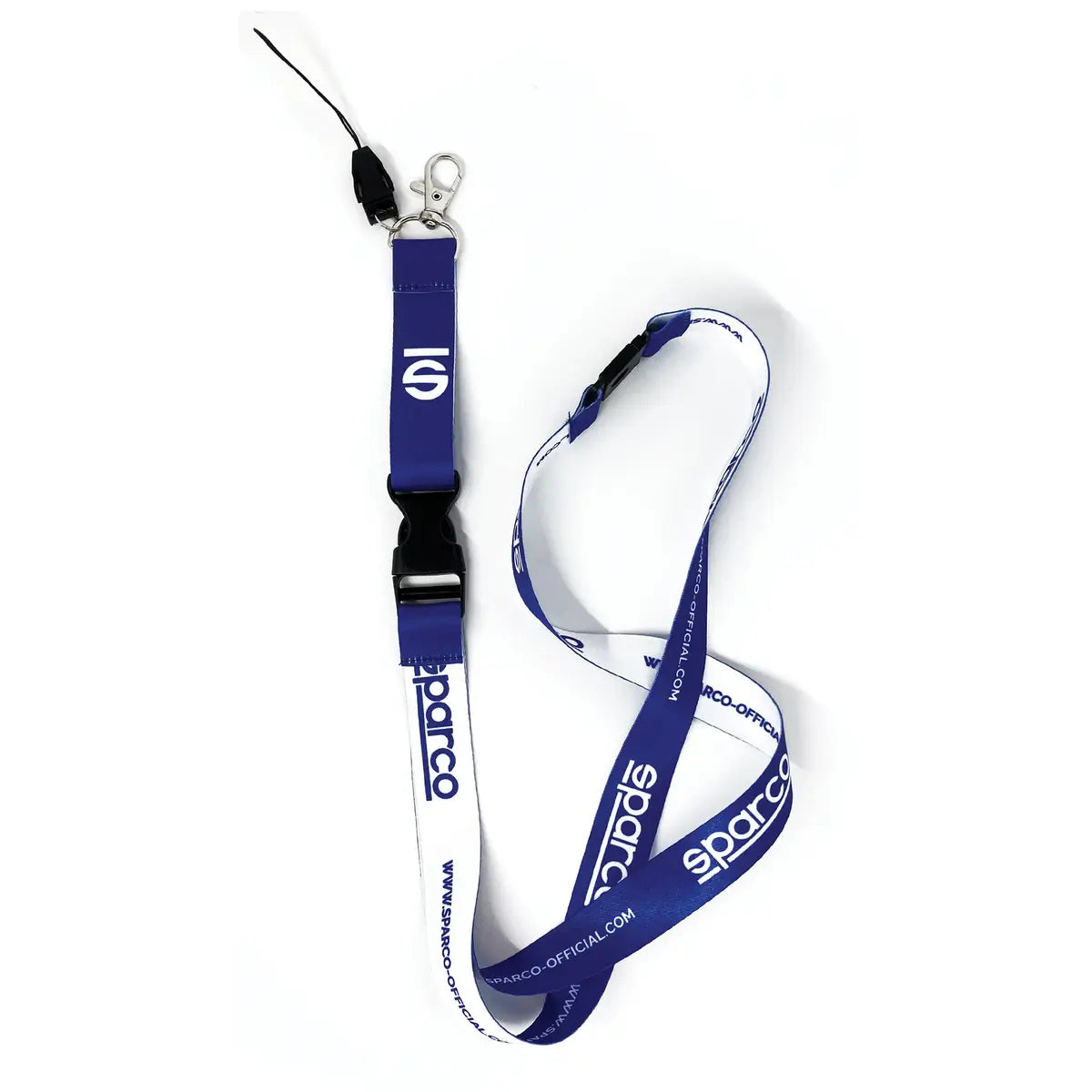 Sparco Lanyard Official Sleutelhanger - Blauw