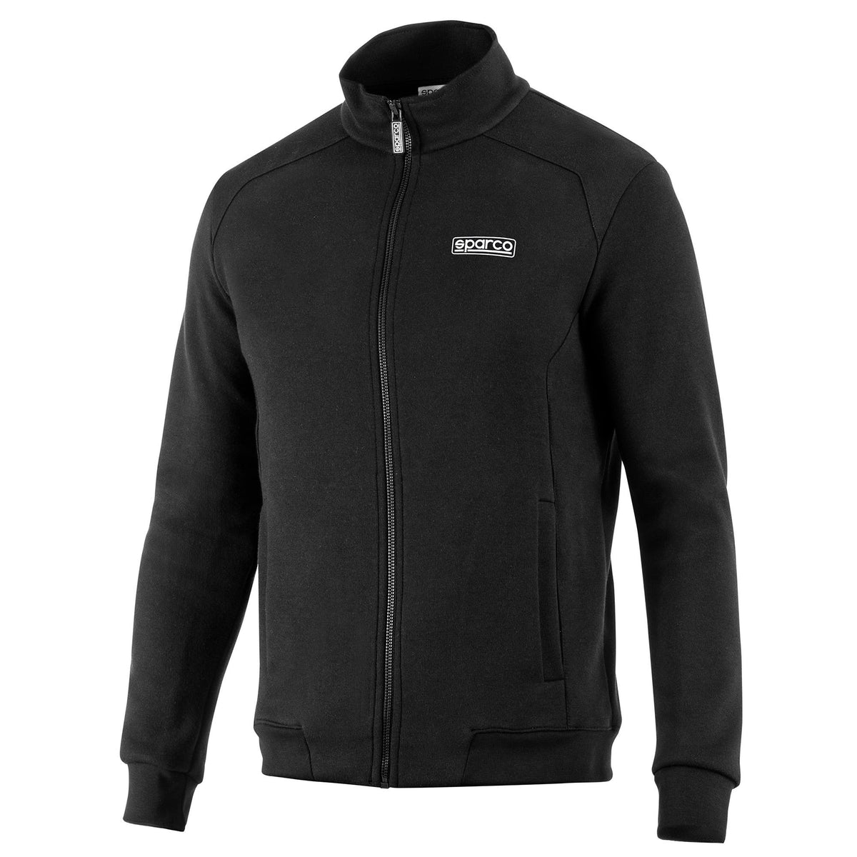 Sparco Full Zip Sweatshirt MY26 - Zwart