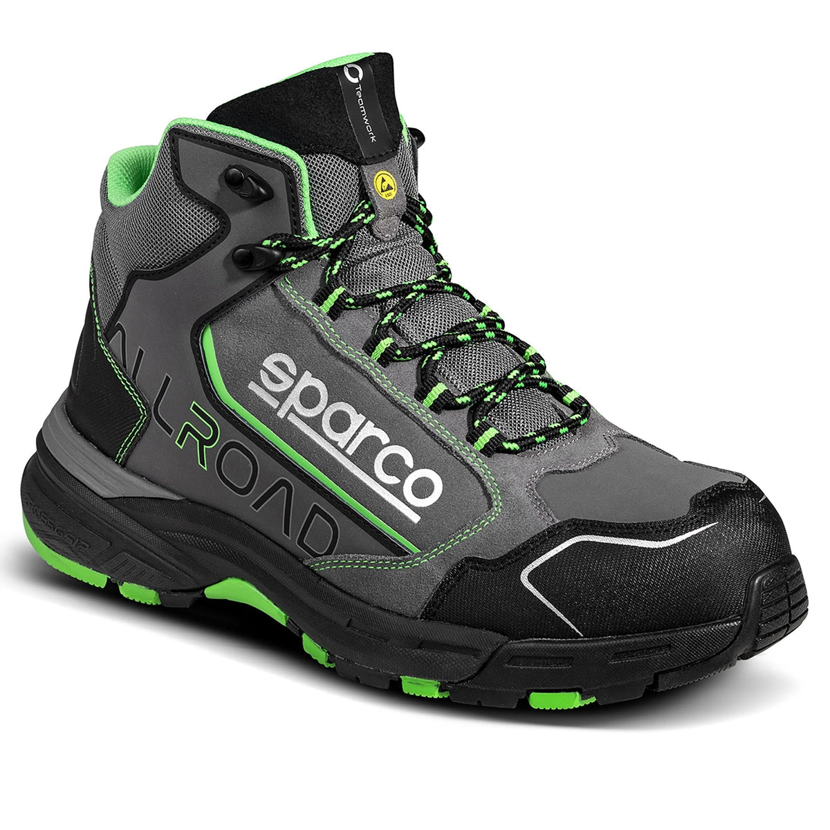 Sparco Werkschoenen S3 ESD - Allroad-H Leap - Grijs - Maat 38-48