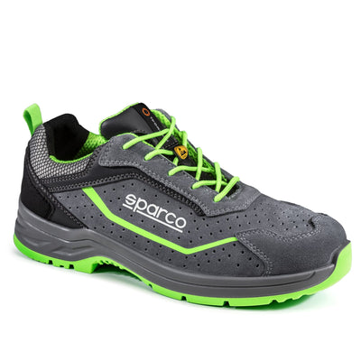 Sparco Werkschoenen S1PS - Indy Texas - Grijs/Geel - Maat 38-48