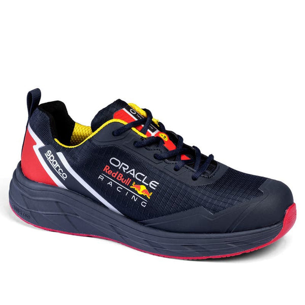 Sparco Red Bull Racing Keynes Werkschoenen S3S ESD Sneaker Unisex Marineblauw/Rood