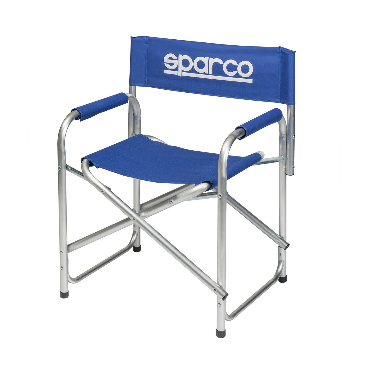 Sparco Regisseursstoel Aluminium Bureaustoel - Zwart