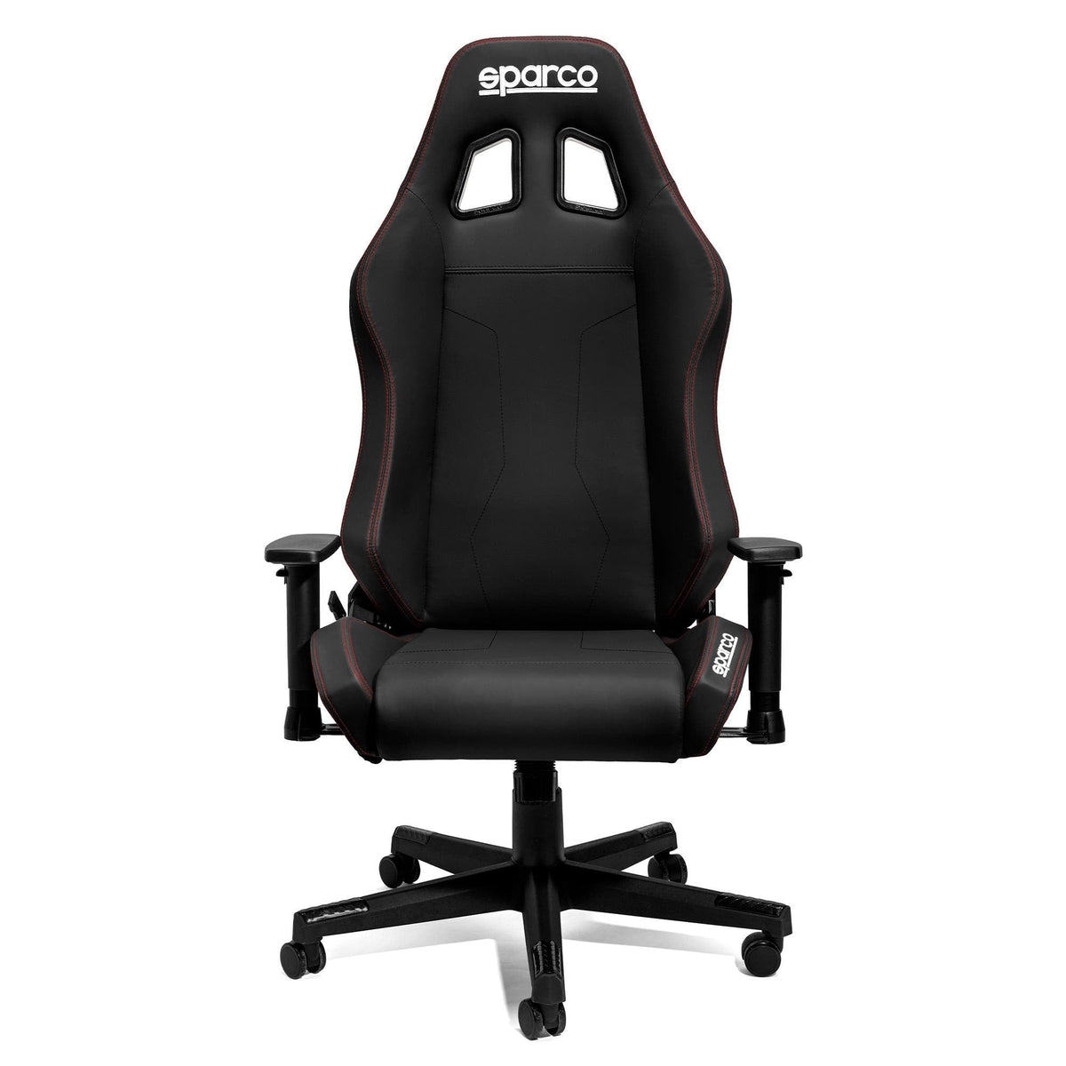 Sparco Coach Bureaustoel - Zwart/Rood/Blauw