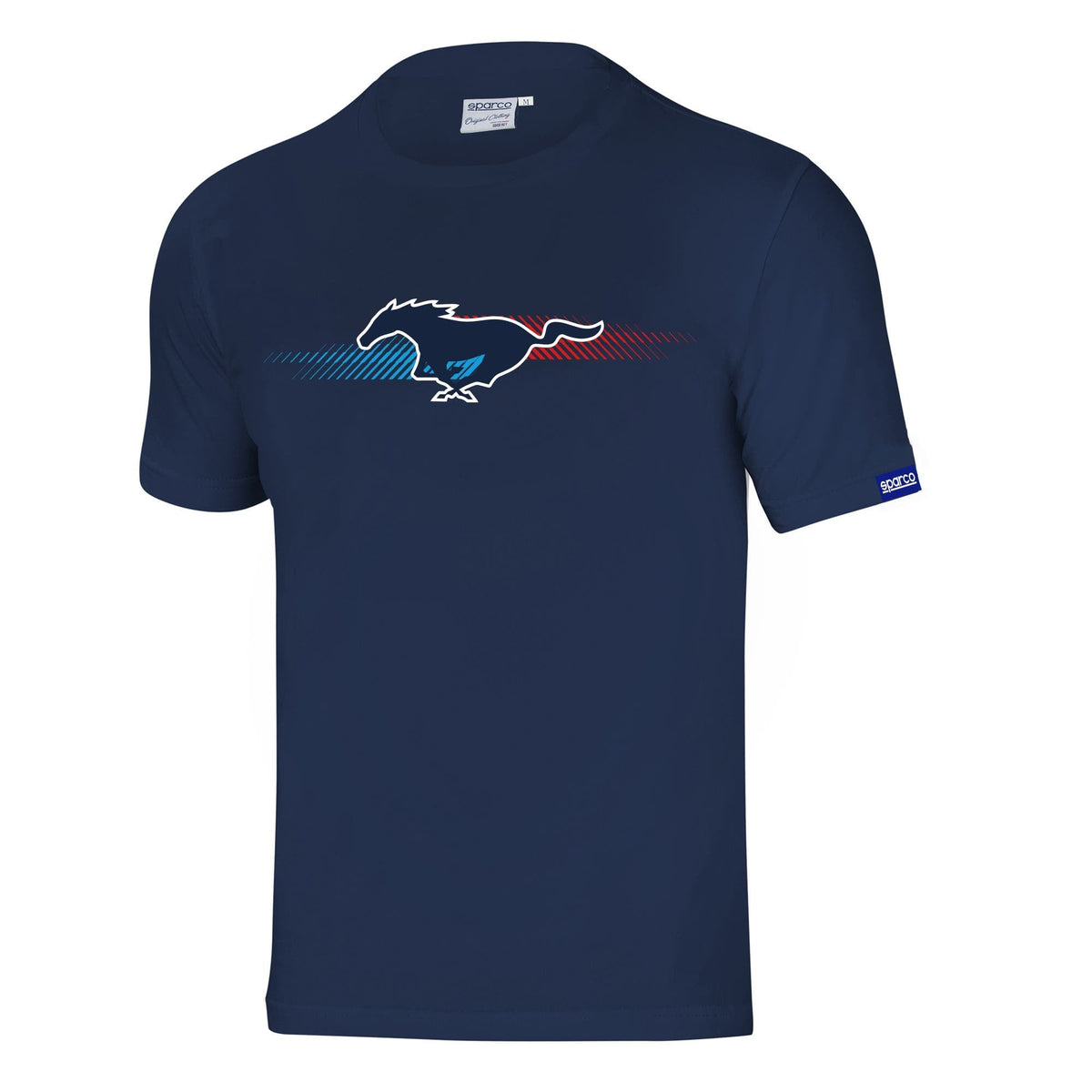Sparco T-Shirt Ford Performance 4X - Marineblauw