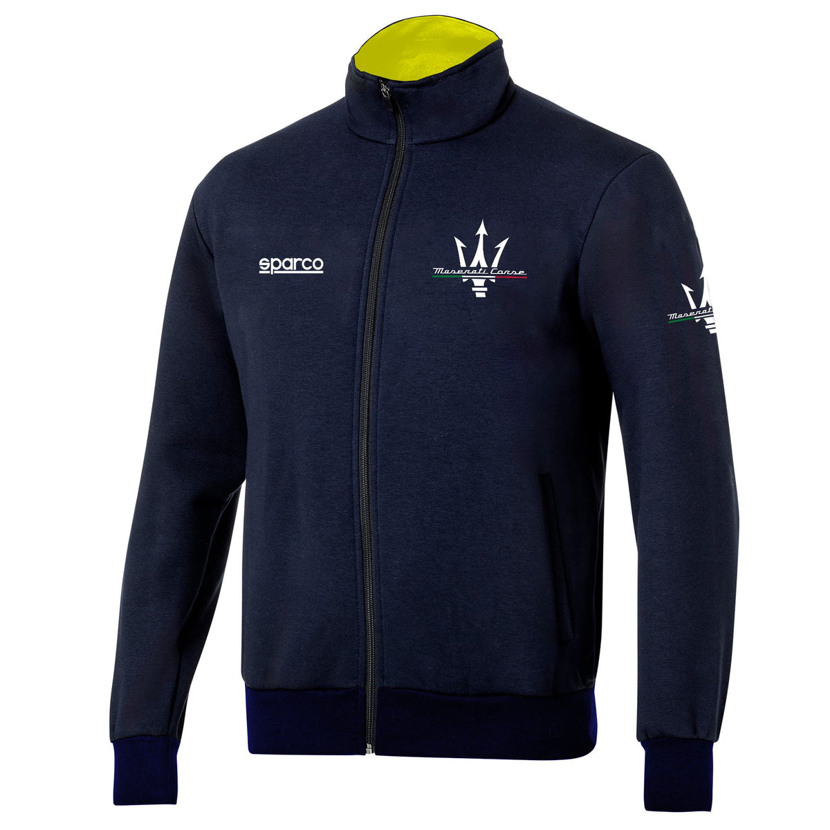 Sparco Full Zip Maserati Sweater - Marineblauw
