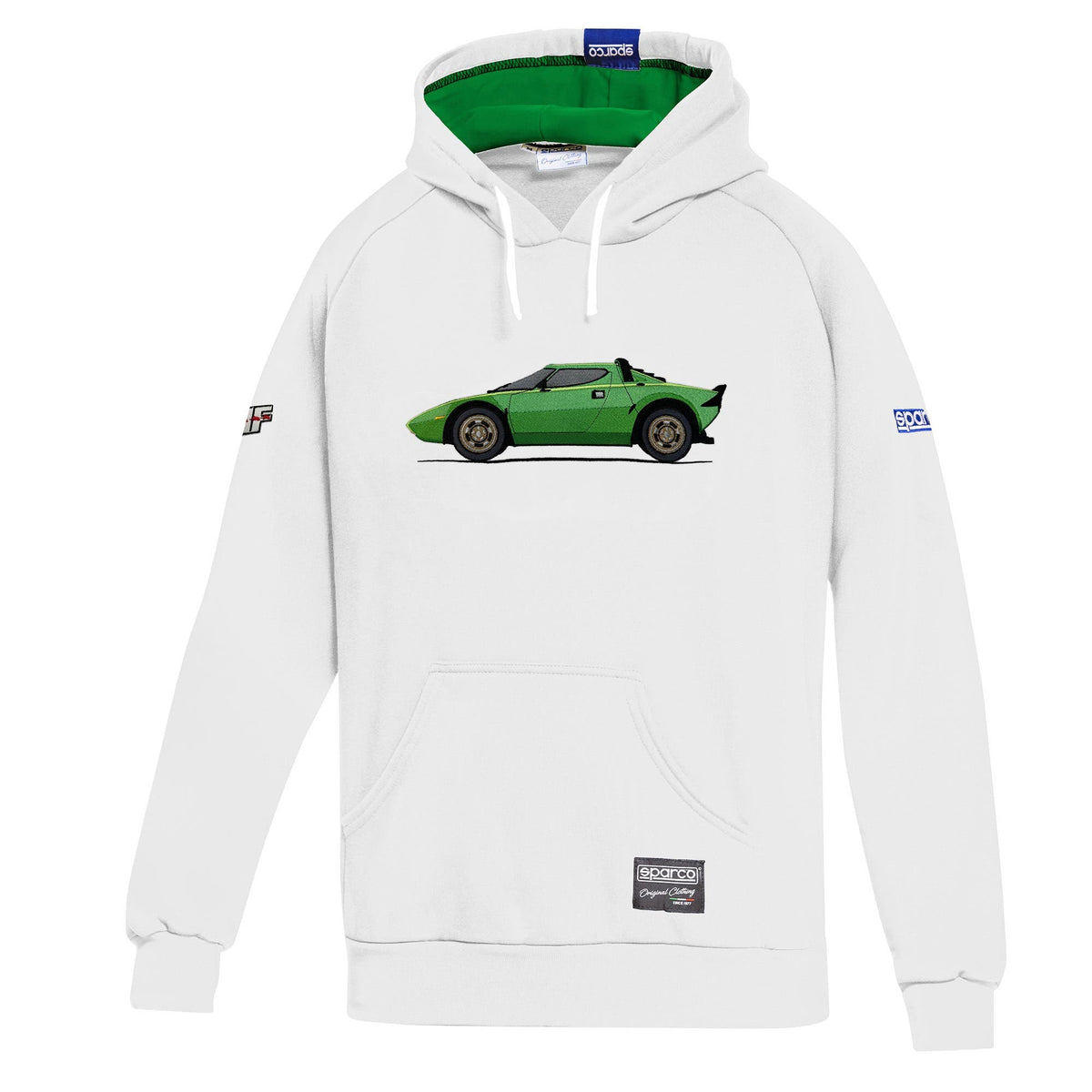 Sparco Hoodie Lancia HF 4 - Groen