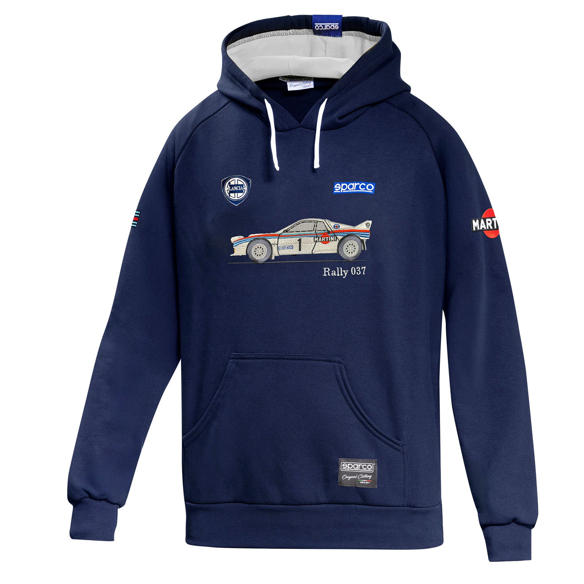 Sparco Martini Racing Lancia Martini 037 Hoodie - Marineblauw