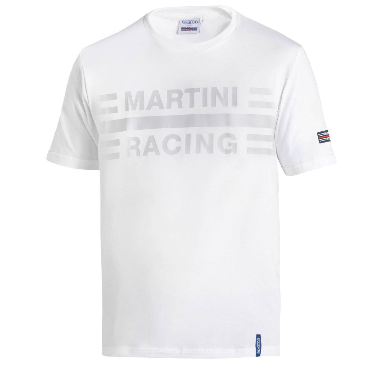 Sparco T-Shirt Martini Racing Big Logo - Wit