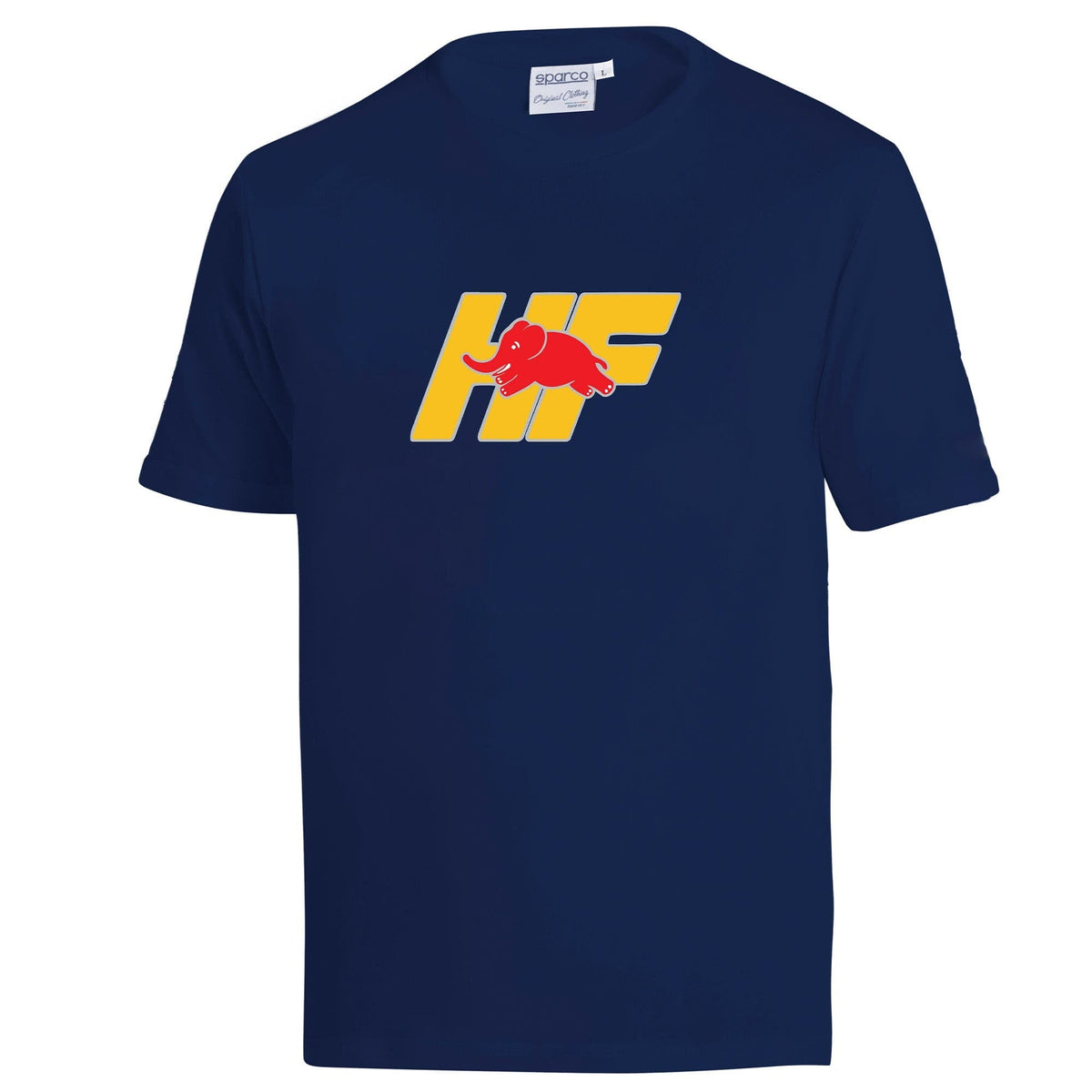 Sparco Lancia HF Geel T-Shirt