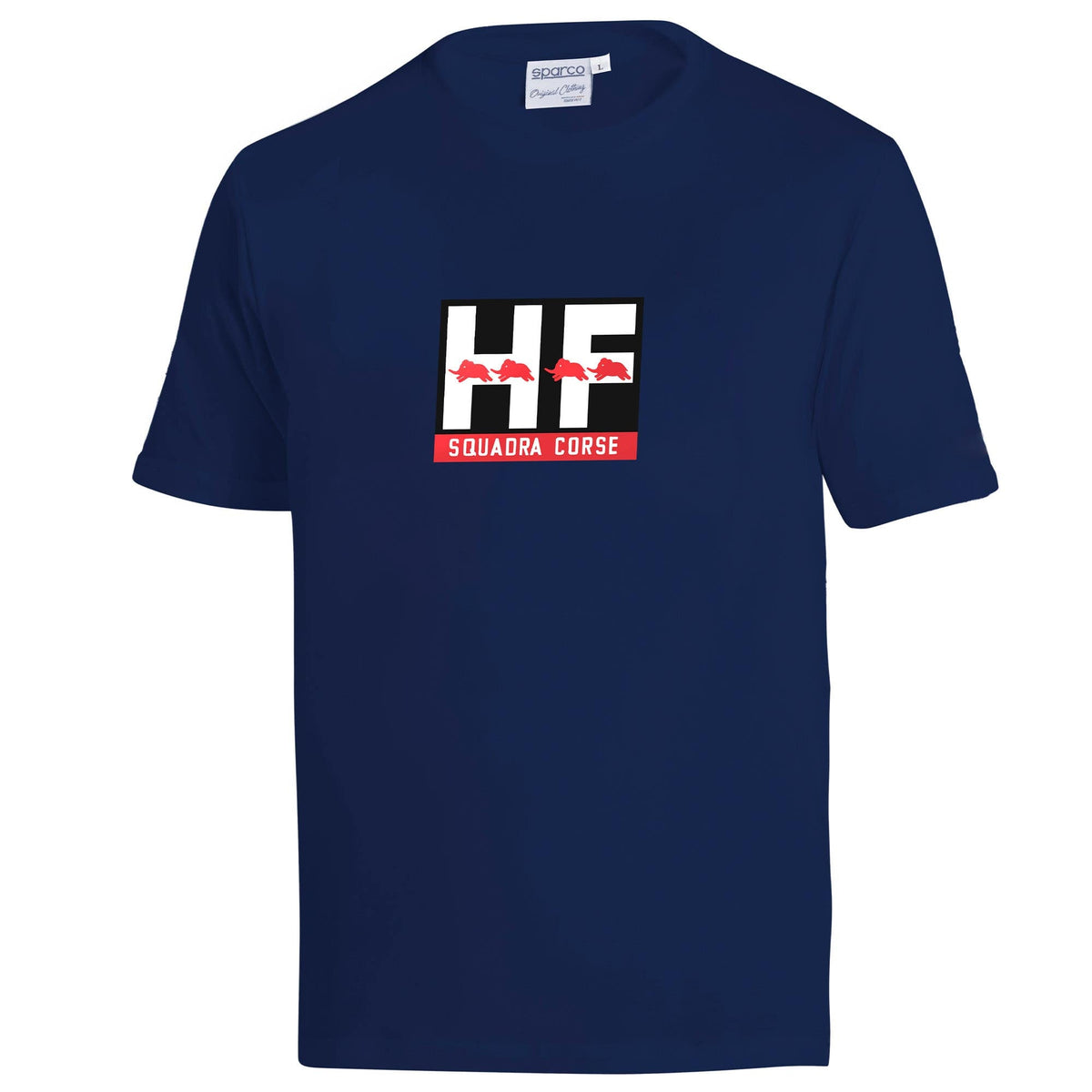 Sparco Lancia HF Squadra Corse T-Shirt - Marineblauw