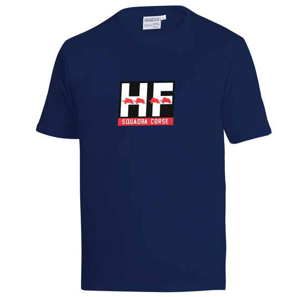 Sparco Lancia HF Squadra Corse T-Shirt - Marineblauw