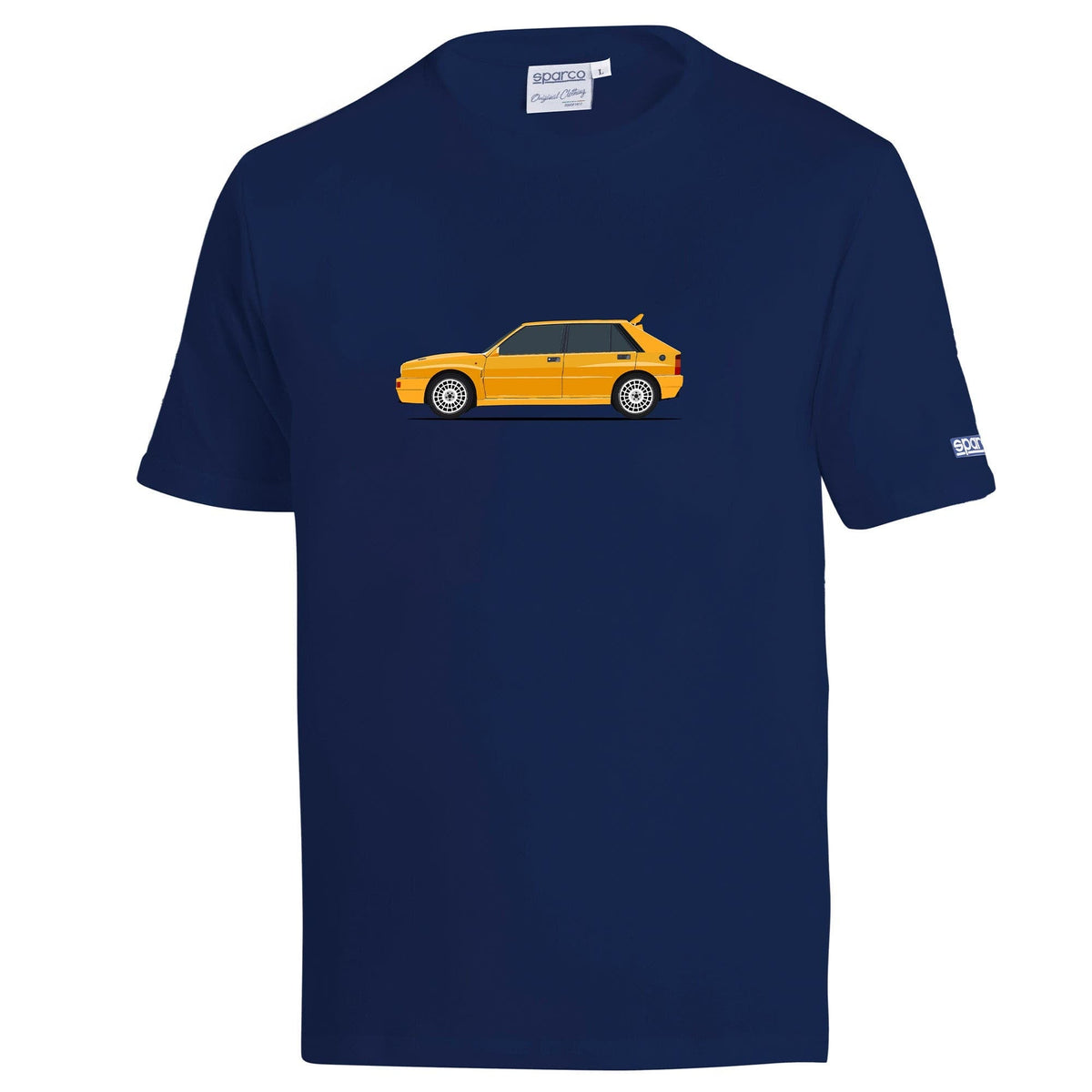 Sparco T-Shirt Lancia HF Delta - Wit